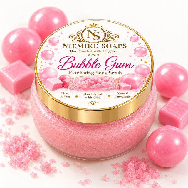 Bubble Gum Exfoliating Body Scrub