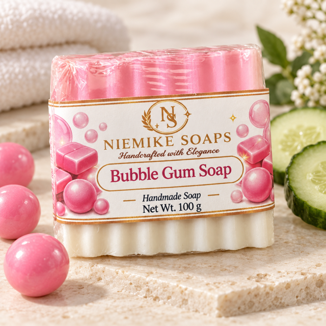Bubble Gum Handmade Soap