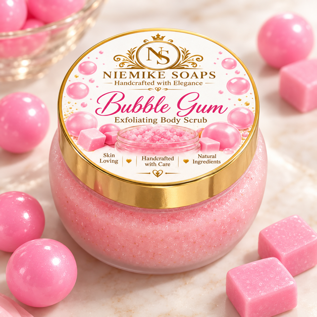 Bubble Gum Exfoliating Body Scrub