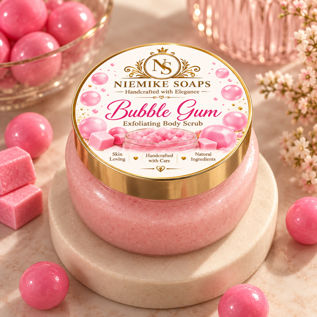 Bubble Gum Exfoliating Body Scrub