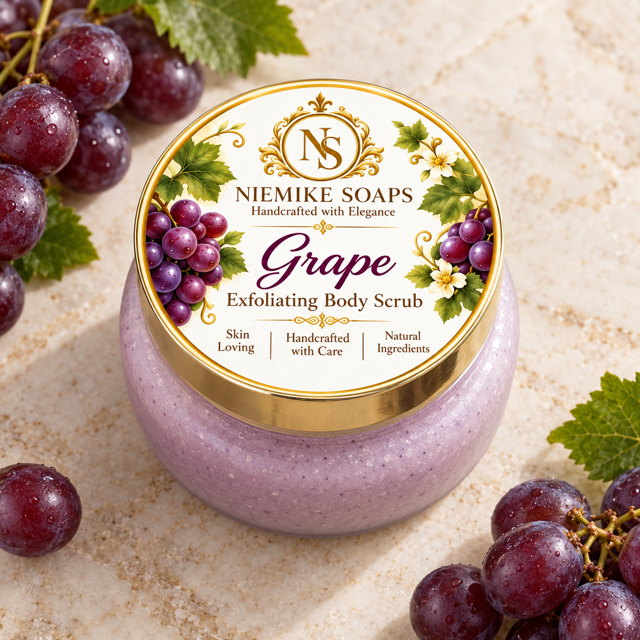 Grape Exfoliating Body Scrub