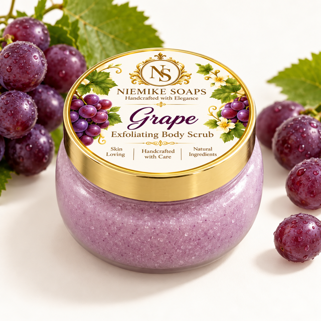 Grape Exfoliating Body Scrub
