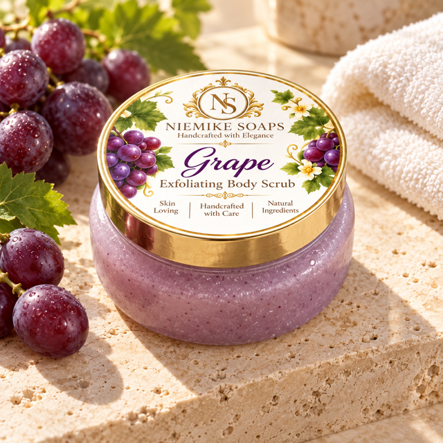 Grape Exfoliating Body Scrub