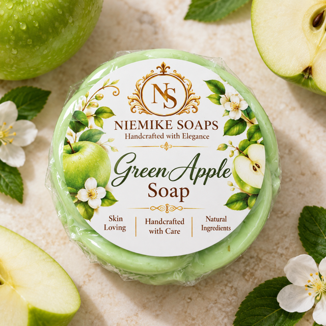 Green Apple Handmade Soap