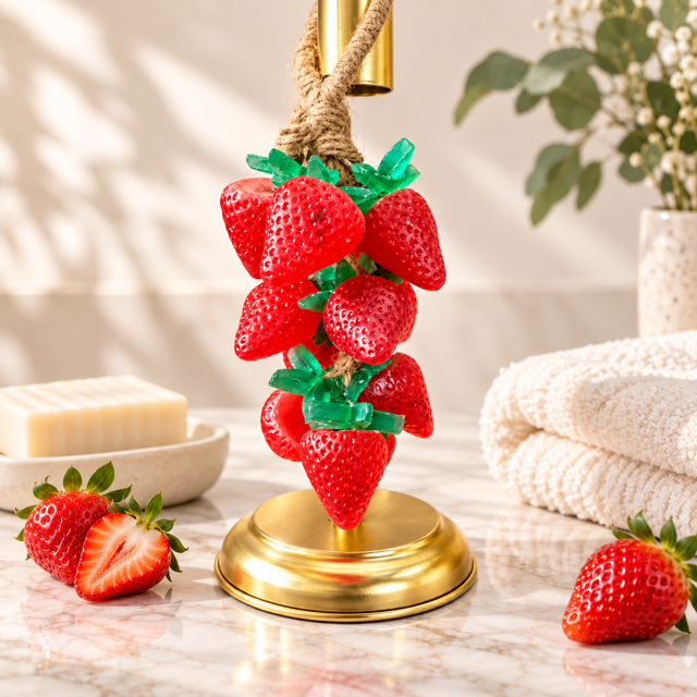 Strawberry Bunch Handmade Soap