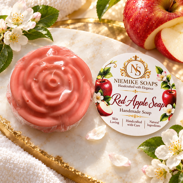 Red Apple Handmade Soap