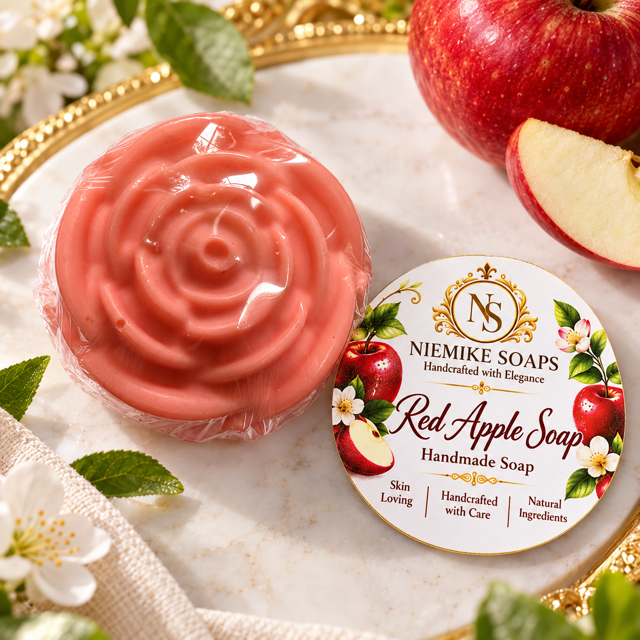 Red Apple Handmade Soap