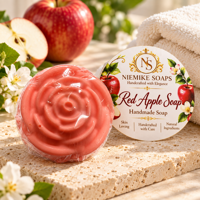 Red Apple Handmade Soap