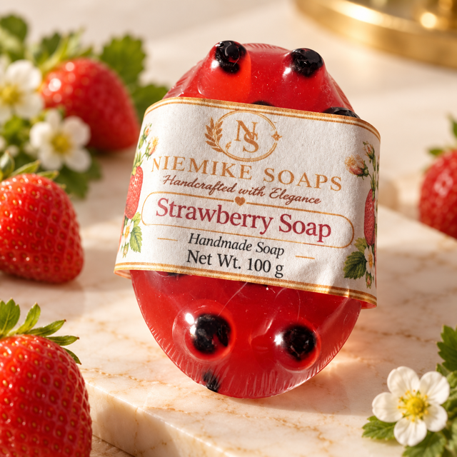 Strawberry Massage Soap