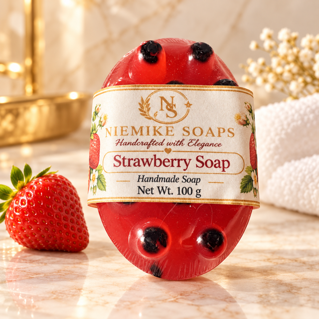 Strawberry Massage Soap