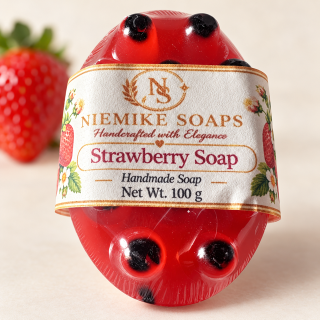 Strawberry Massage Soap