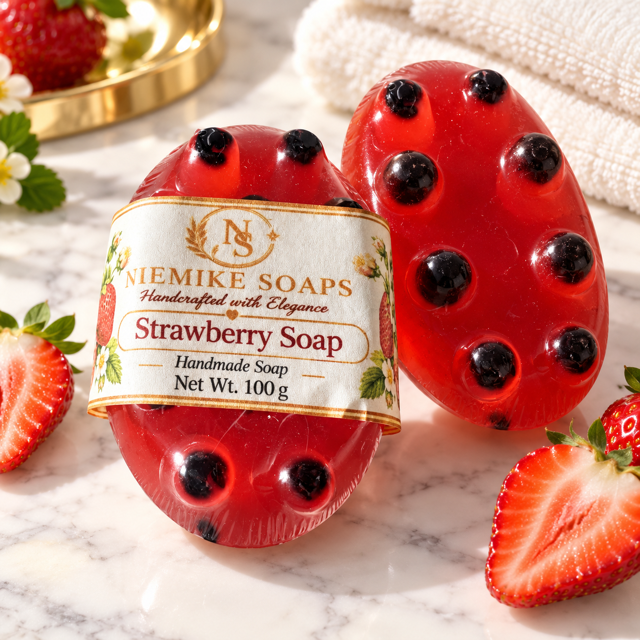 Strawberry Massage Soap