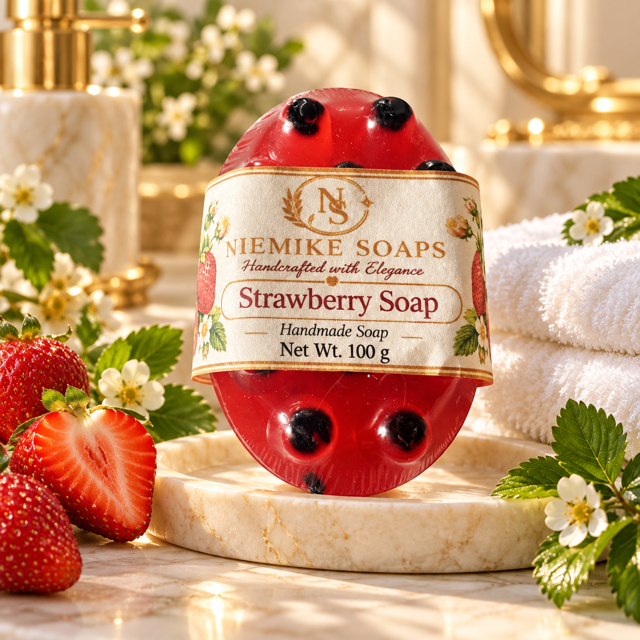 Strawberry Massage Soap