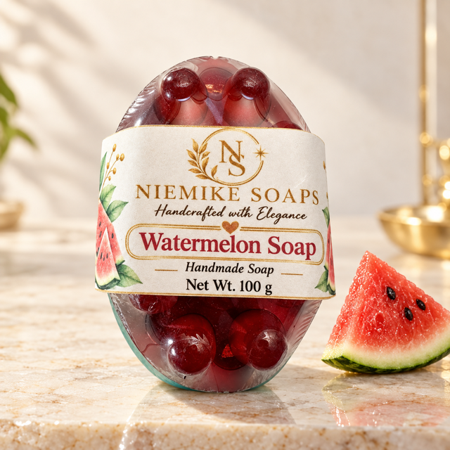 Watermelon Massage Soap